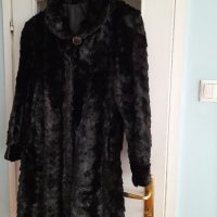 Кожено палто от нутрия, 48, снимка 4 - Палта, манта - 38022933