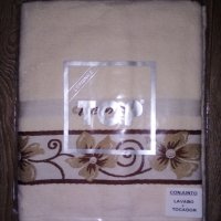 Комплект хавлиени кърпи - 2 бр. , снимка 3 - Хавлиени кърпи - 43550718