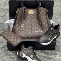Дамска чанта портфейл и спортни обувки Louis Vuitton код 107, снимка 1 - Дамски ежедневни обувки - 33606822