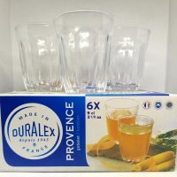 Комплект 6 чаши за ракия Duralex, чаша за алкохол, подарък, снимка 1 - Чаши - 27632593