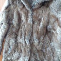 Палто от естествен косъм, размер ХЛ, снимка 6 - Палта, манта - 28025847