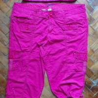 Еластични розови дънкови бермуди "Arizona" jean&Сo. / голям размер, снимка 5 - Къси панталони и бермуди - 14361266
