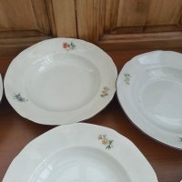 Стар български порцелан чинии, снимка 2 - Антикварни и старинни предмети - 33118133
