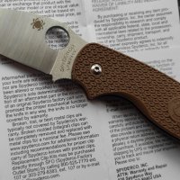Сгъваем нож Spyderco C123 Sage 5, снимка 14 - Ножове - 39965584