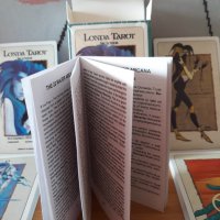 Londa Tarot - феноменална таро колода с 79 карти и хартиена книжка, 12см х 7см, снимка 7 - Други игри - 32863535