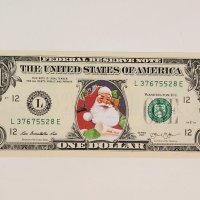 1 долар Санта Клаус, снимка 1 - Нумизматика и бонистика - 39986015