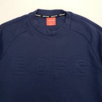 BJORN BORG LOGO Sweatshirt Оригинална Спортна Блуза Пуловер (S) , снимка 3 - Блузи - 38839595