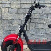 Електрически скутер “ Harley - Davidson “ – 1500W 60V  + LCD Дисплей + Преден LED фар тип ‘’ Angel E, снимка 7 - Мотоциклети и мототехника - 37040319