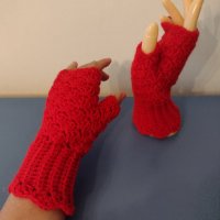 Ръкавици без пръсти - нови, снимка 2 - Ръкавици - 42987159