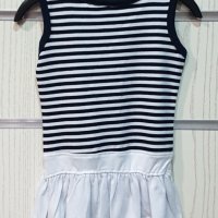 Нова детска моряшка рокличка с коланче, 9-12 месеца, 6-7 години, снимка 10 - Детски рокли и поли - 29031654