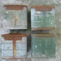 Стари военни метални кутии ( военен , военна , войнишка , войнишки , military ), снимка 3 - Антикварни и старинни предмети - 28459509