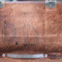 Стара кожена чанта, снимка 6 - Антикварни и старинни предмети - 43896014