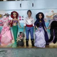 Комплект кукли - Малката русалка - Ариел, Ерик, Урсула и кукла Ванеса Дисни Disney оригинални, снимка 17 - Кукли - 40363938