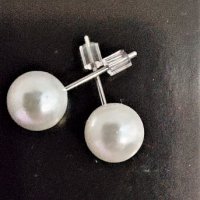 Нови обеци с перли, снимка 1 - Обеци - 33067257