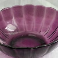Ретро стъклена купа фруктиера цветно стъкло , снимка 1 - Антикварни и старинни предмети - 43939691