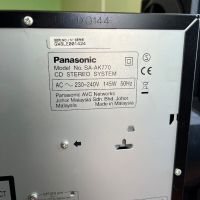 Музикална уредба Panasonic AK770, снимка 4 - Аудиосистеми - 44913042