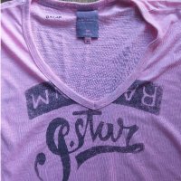 g-star - страхотна дамска тениска, снимка 1 - Тениски - 32924395