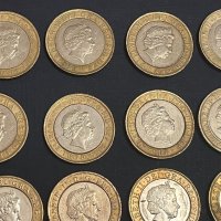 Лот от 13 бр монети по 2 паунда - Великобритания, снимка 10 - Нумизматика и бонистика - 44028626