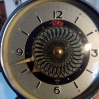 Механичен анимиран будилник,настолен часовник, снимка 2 - Антикварни и старинни предмети - 33517089