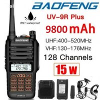 █▬█ █ ▀█▀ Baofeng UV 9R PLUS 15W, нови 9800mAh Радиостанция двубандова DTMF, DCS 136-174 400-520, снимка 13 - Ловно оръжие - 37561179