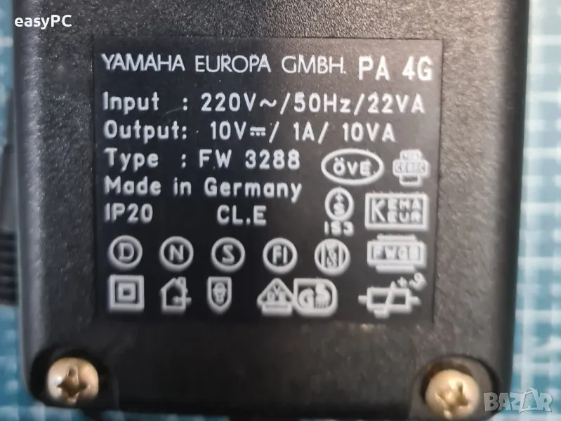 Оригинален захранващ адаптер YAMAHA PA 4G FW 3288 10V 1A, снимка 1