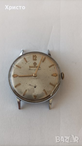 DARWIL Special Flat lux - Дарвил, ШВЕЙЦАРСКИ стар часовник, снимка 1
