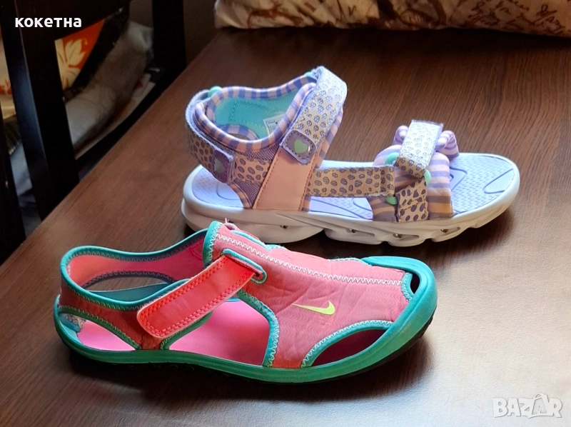 Светещи сандали + подарък nike, снимка 1