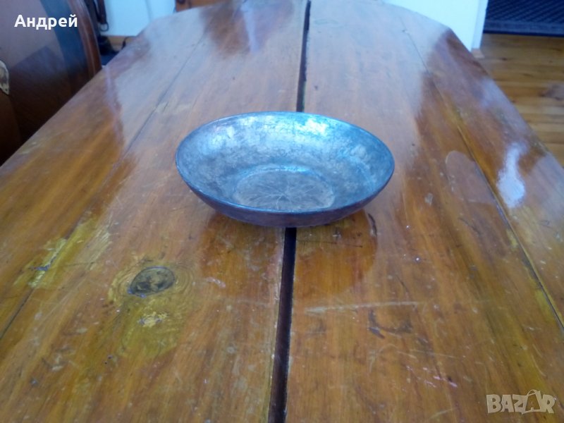 Бакърена,медна паница,чиния #2, снимка 1