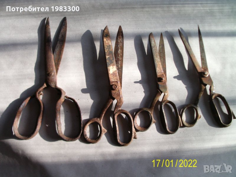 Стари ножици, работещи, снимка 1