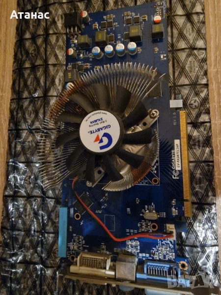 3870 512MB DDR3 Gigabyte - Zalman edition - ОРИГИНАЛНА ВИЗИЯ, снимка 1