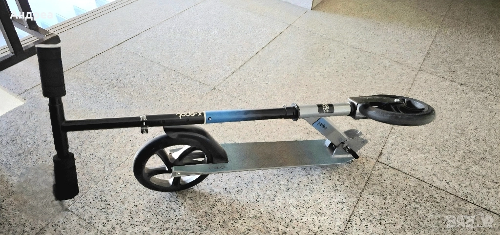 Тротинетка X-Spot, 100 см, Син, снимка 1