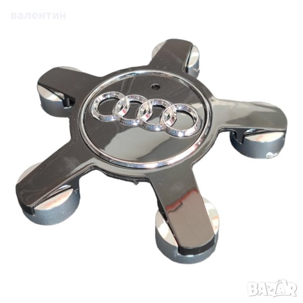 Черни капачки за джанти звезди 4F0 601 165 N за ауди много модели, снимка 1