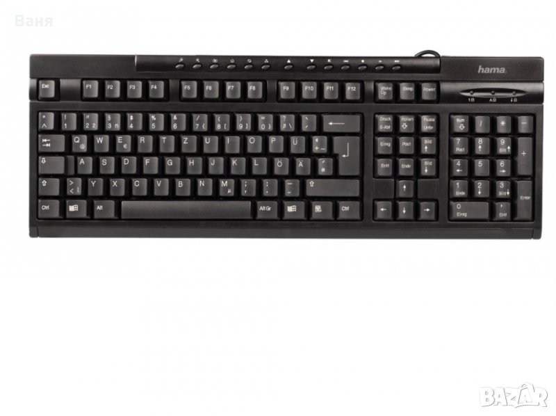 Професилнална клавиатура за компютър/ лаптоп Hama AK220, снимка 1