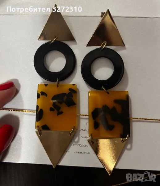 Висящи обици Zara ( обеци ), снимка 1