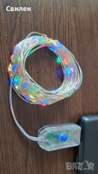 Украса led лампички с USB захранване (от преносима батерия, телефон, телевизор и др.), снимка 1