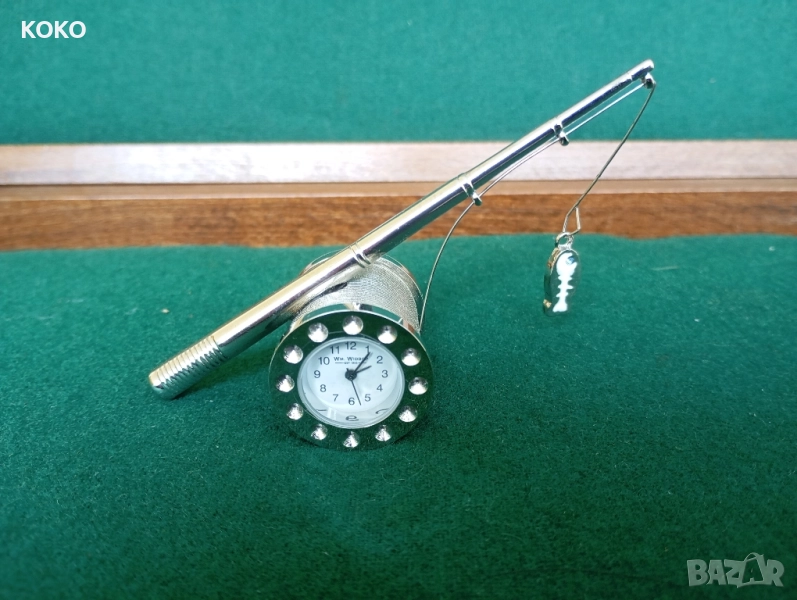 Метален настолен часовник , снимка 1