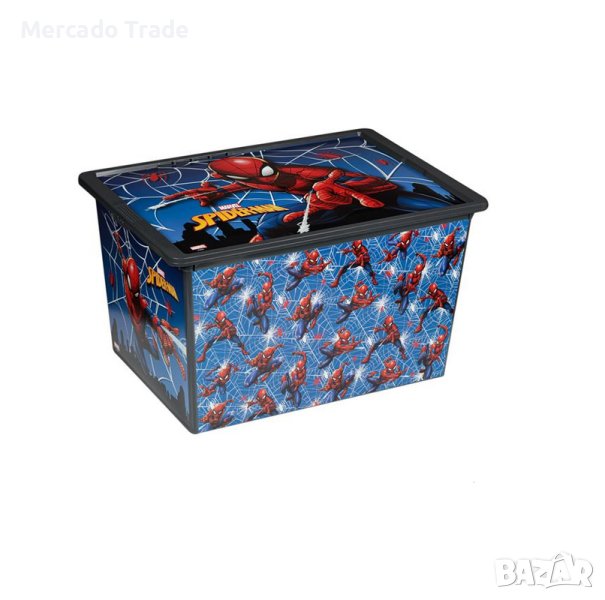 Кутия за играчки Mercado Trade, Спайдермен, 50л., снимка 1