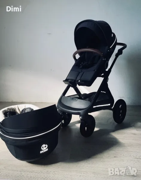 Stokke детска количка и кошче, снимка 1