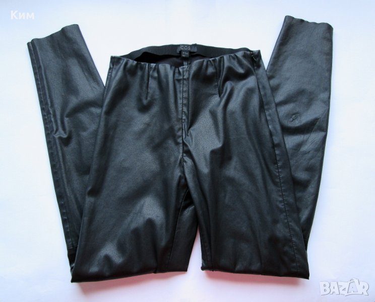 Кожен клин Cos черно, снимка 1