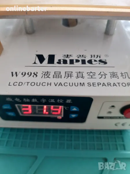 Дигитален Котлон сеператор с вакум на нагряване на LCD, снимка 1