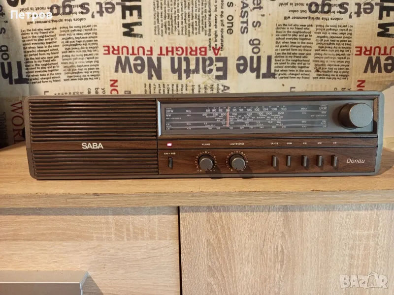 Радио "SABA"Donau TL.(1986г), снимка 1