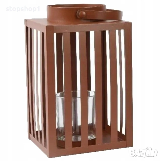 Декоративен метален фенер, снимка 1