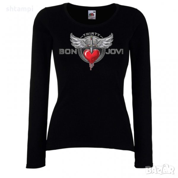 Дамска тениска Bon Jovi 1, снимка 1