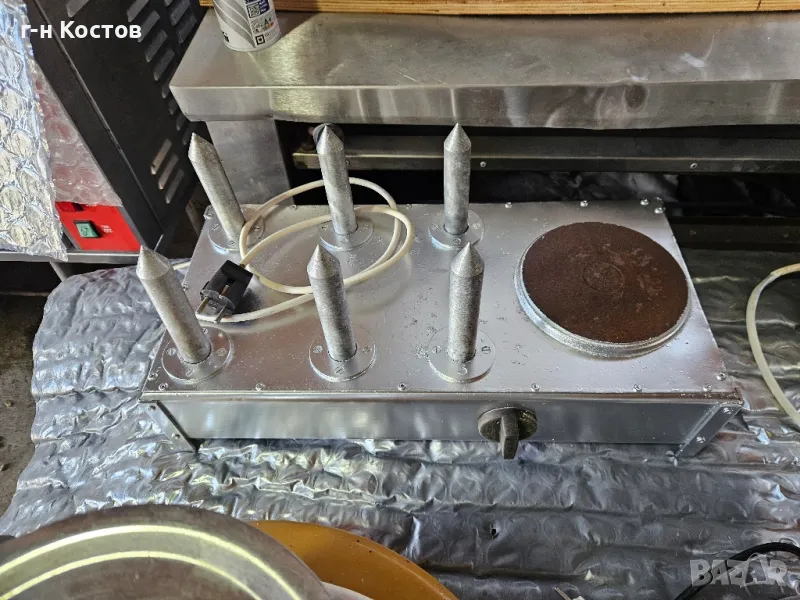 Ход док машина със 6бр. Шишове и котлон втора употреба , снимка 1