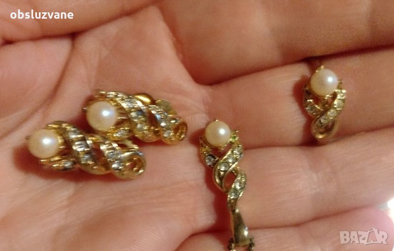 Комплект с перлички 💥, снимка 1