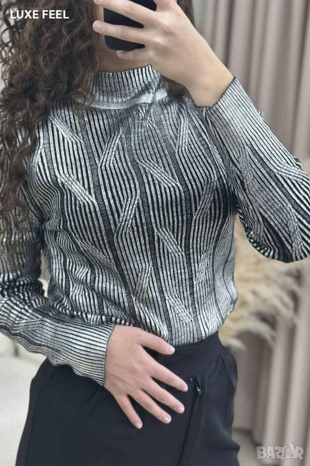 Дамска Блестяща Блуза⚜️, снимка 1