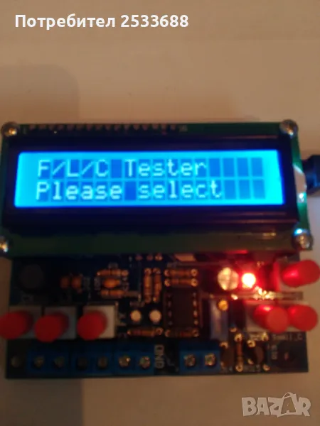 Уред за измерване на големи кондензатори, снимка 1