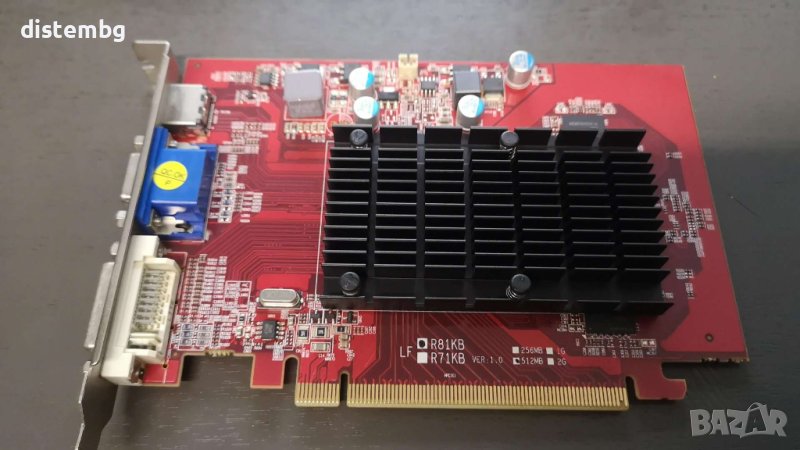 Видеокарта PowerColor AMD RADEON HD 5450 512MB AX5450 512MK3-SHV2, снимка 1