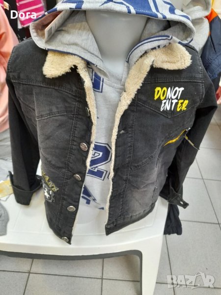 Детско яке дънково, снимка 1