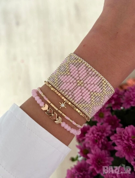 ръчно изработена гривна , снимка 1